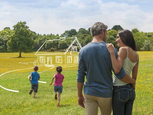 Hausbau-Grundstueck-Kampagnenmotiv grundstueck-gresse