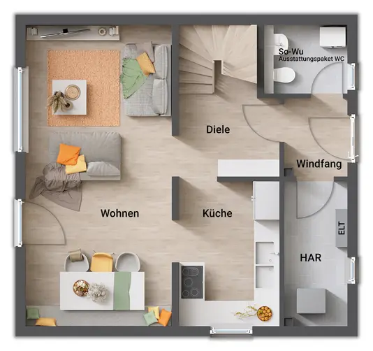 Grundriss-Einfamilienhaus-Edition-Fuerdich-fuer-dich-erdgeschoss